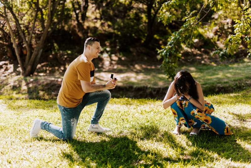 Kim & Keenan's  Surprise Engagement