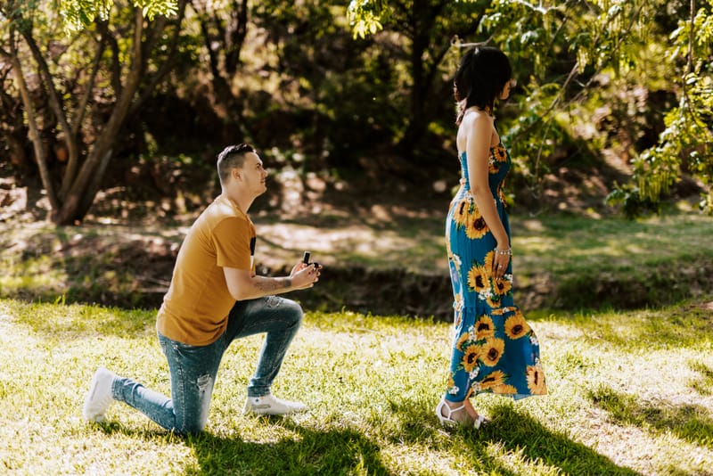 Kim & Keenan's  Surprise Engagement