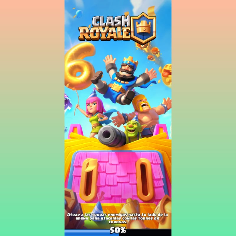 JUGANDO CLASH ROYALE POR PRIMERA VEZ ! 👑