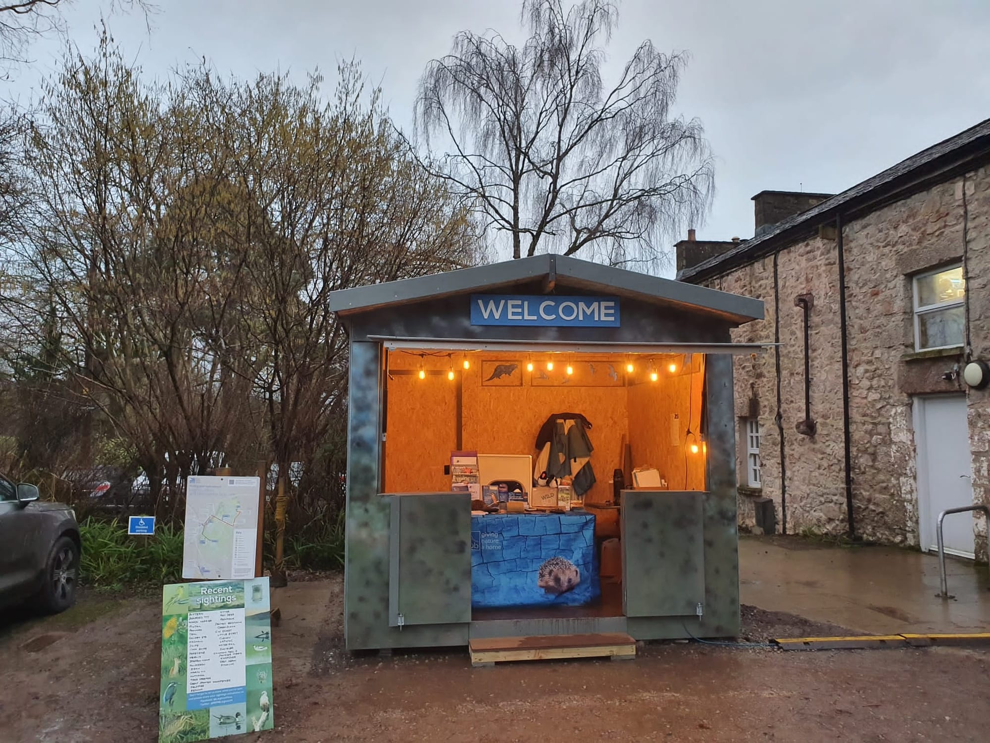 Nature Reserve Welcome Huts