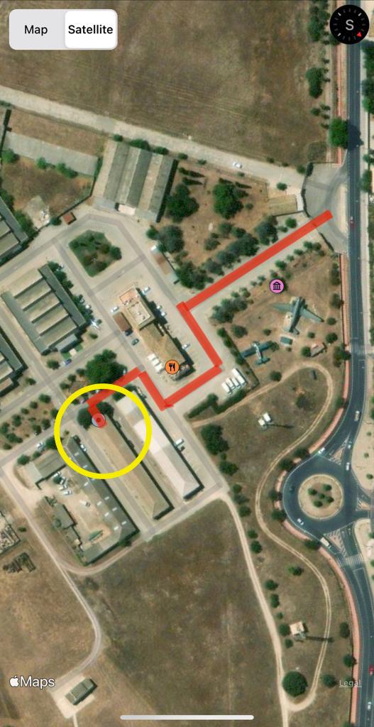 Directions to Aviation House, Son Bonet Airport, Palma de Mallorca, Spain