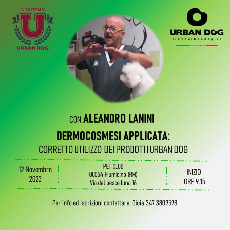 Stage di toelettatura - Dermocosmesi Applicata