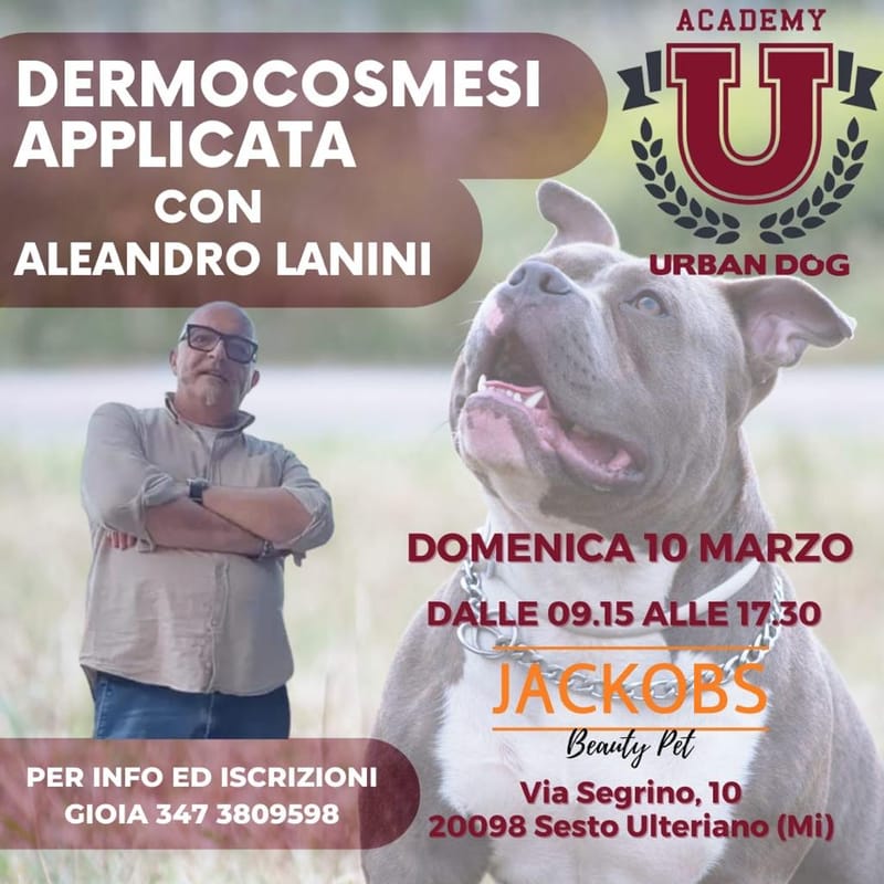 Stage di toelettatura - Dermocosmesi Applicata