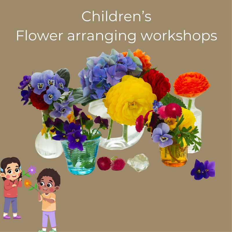 Montessori stílusú virágkötészet - GYEREK WORKSHOP