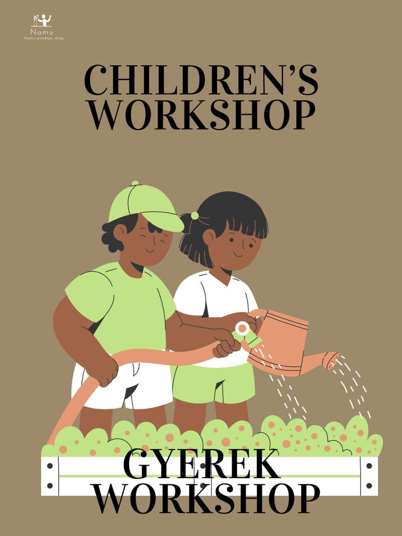 Gyereknapi workshop ‘ Az én olasz kertem’ címmel, spagettit kedvelő gyerekeknek