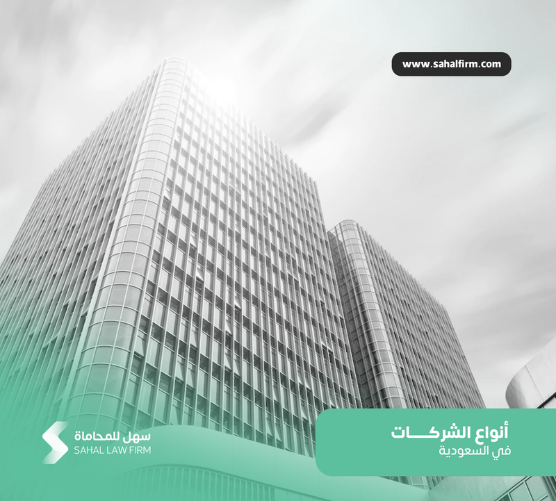 أنواع الشركات في السعودية