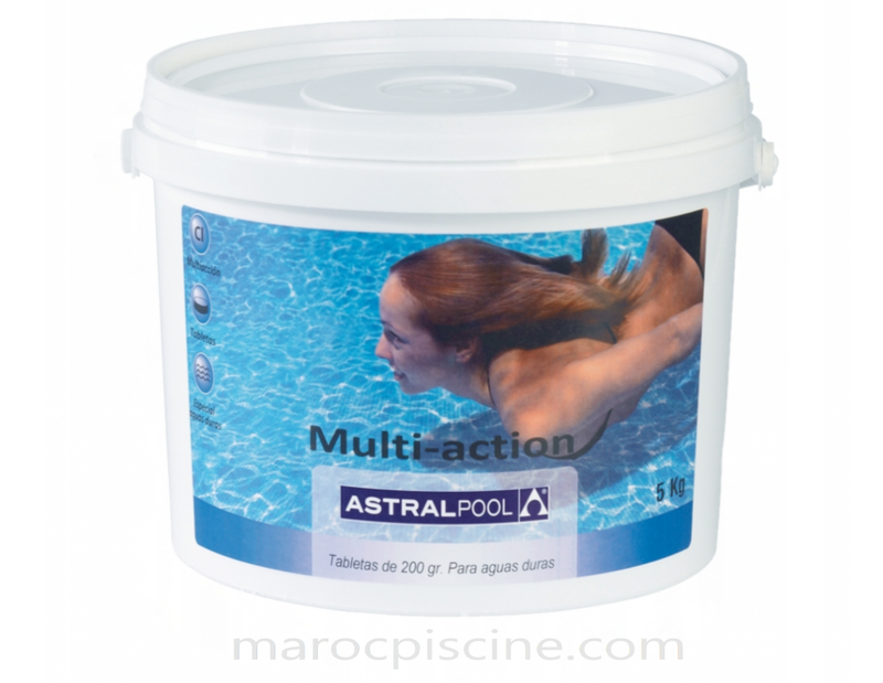 chlore astral pool multifonction