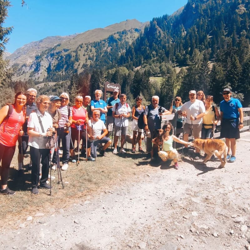 Sentiero in Pineta di Campo Blenio