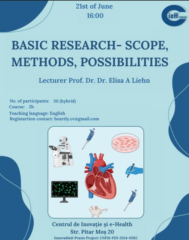 Lecture Series: Basic Research - Scope, Methods, Possibilities