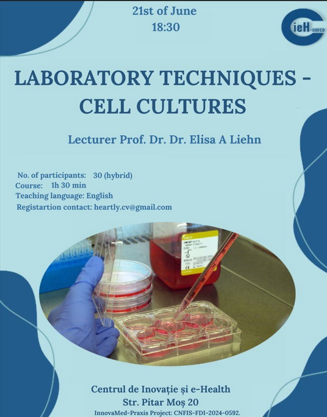 Lecture Series: Laboratory Techniques - Cell culture