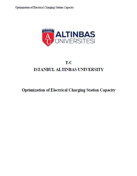 Optimization of Electrical Charging Station Capacity