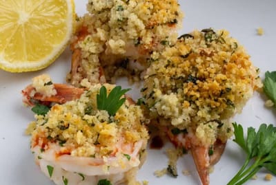 Shrimp Oreganata