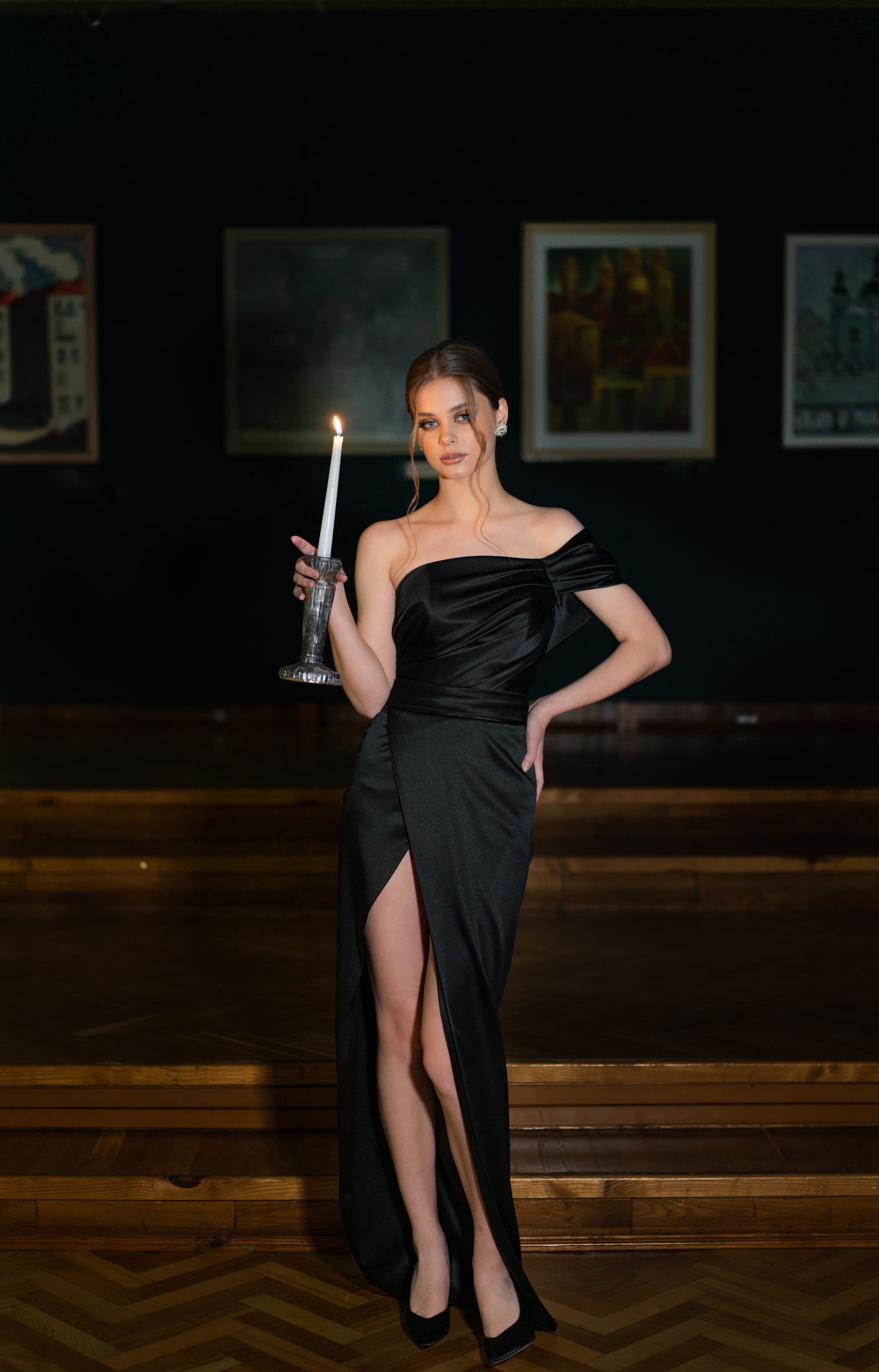 Photo shoot in castle