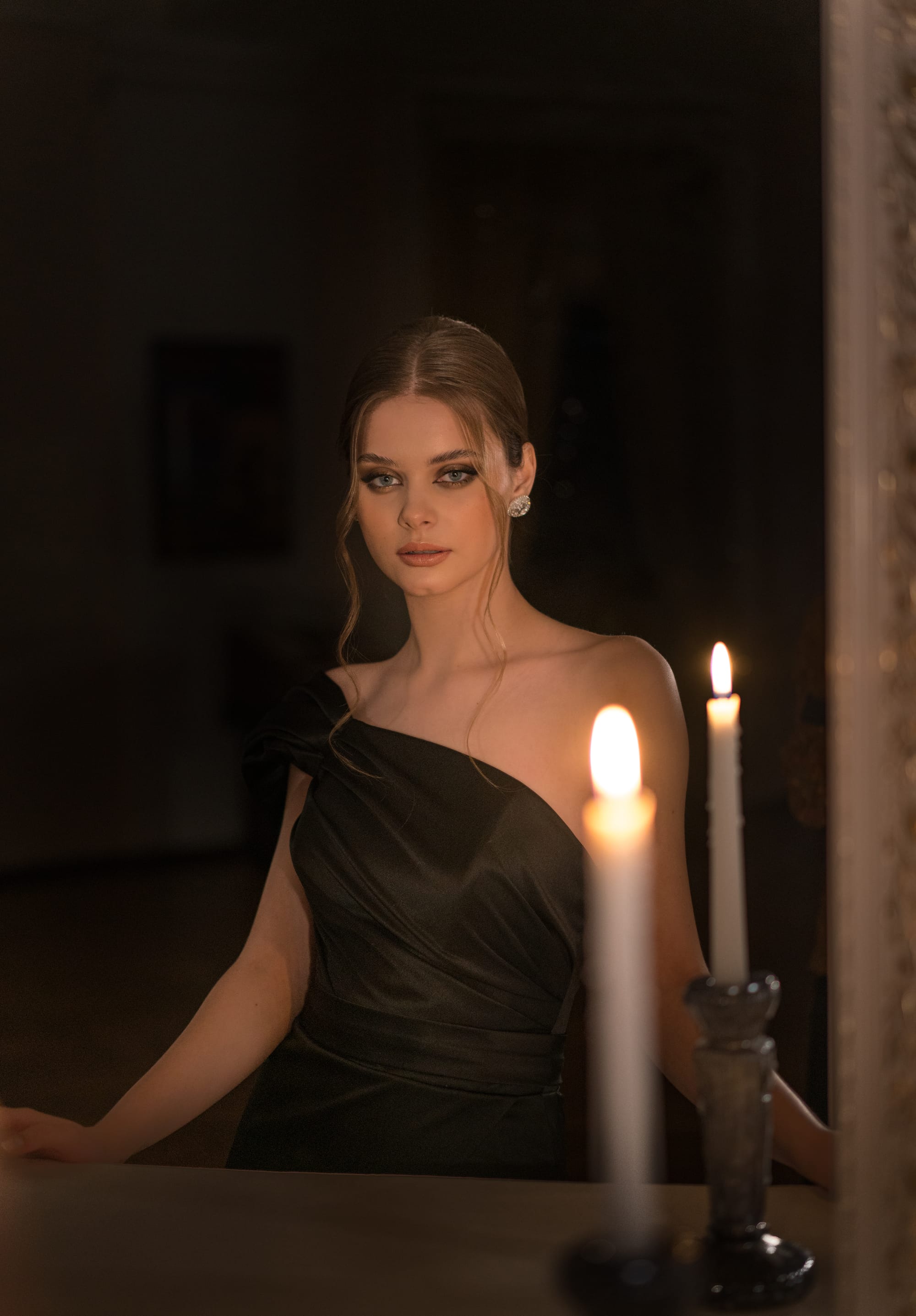 Photo shoot in castle