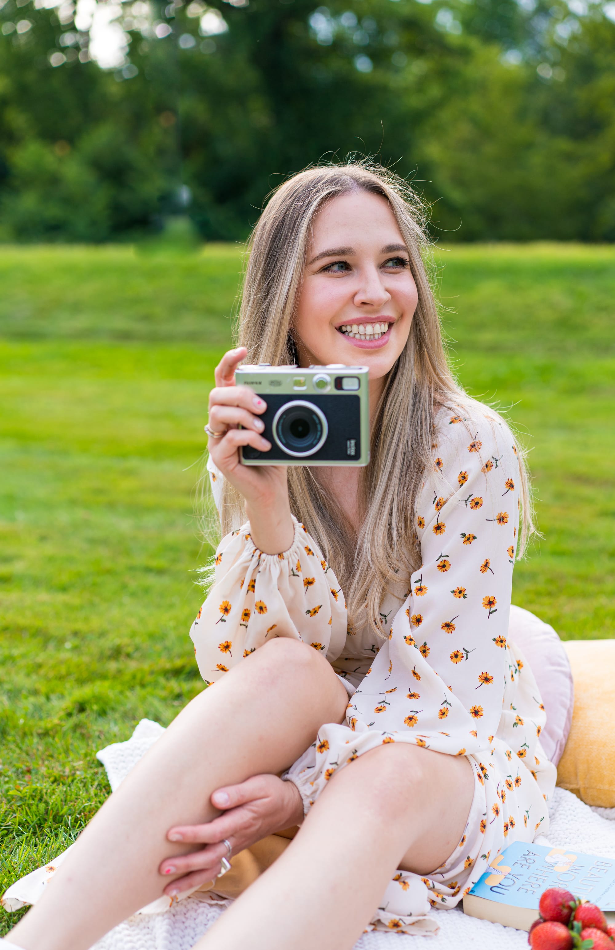 Photo picnic with a view of the castle
