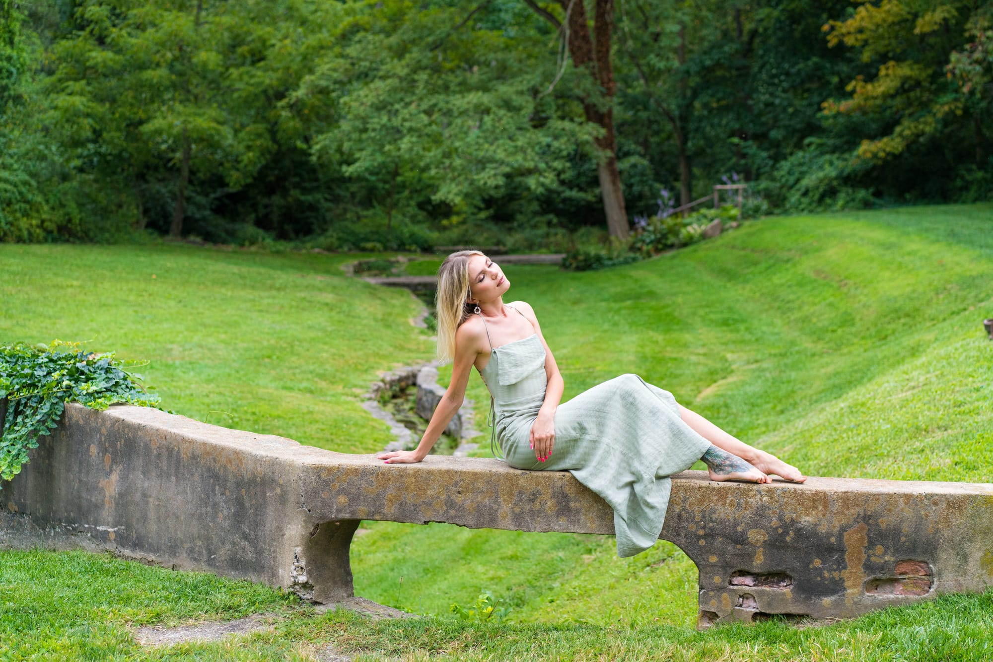 Photo picnic with a view of the castle