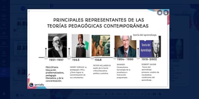 Los seis pedagogos importantes de la educación.