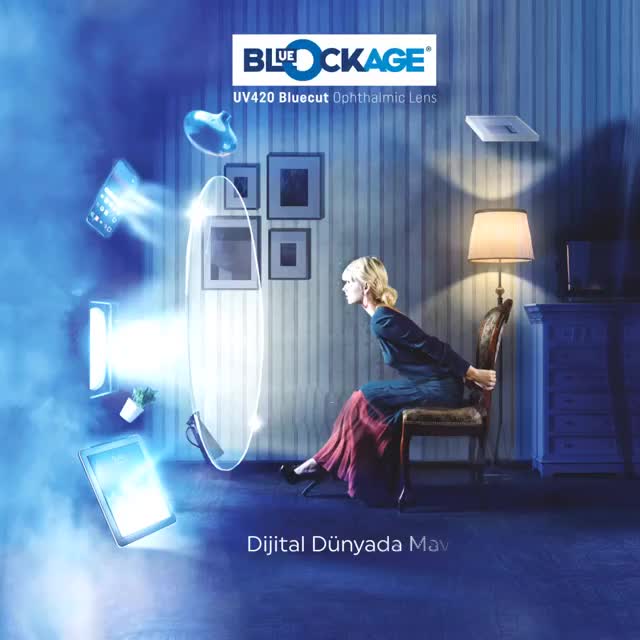 BlueBlockAge Gözlük Camı