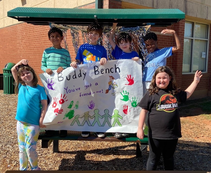 COUNTY LINE ELEMENTARY – BUDDY BENCH