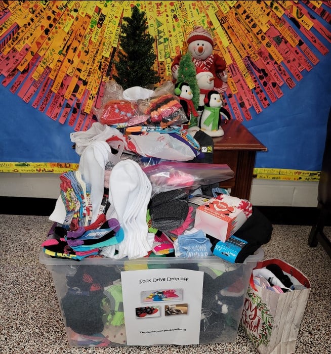 KANOHEDA ELEMENTARY – NATIONAL SOCK DAY PROJECT