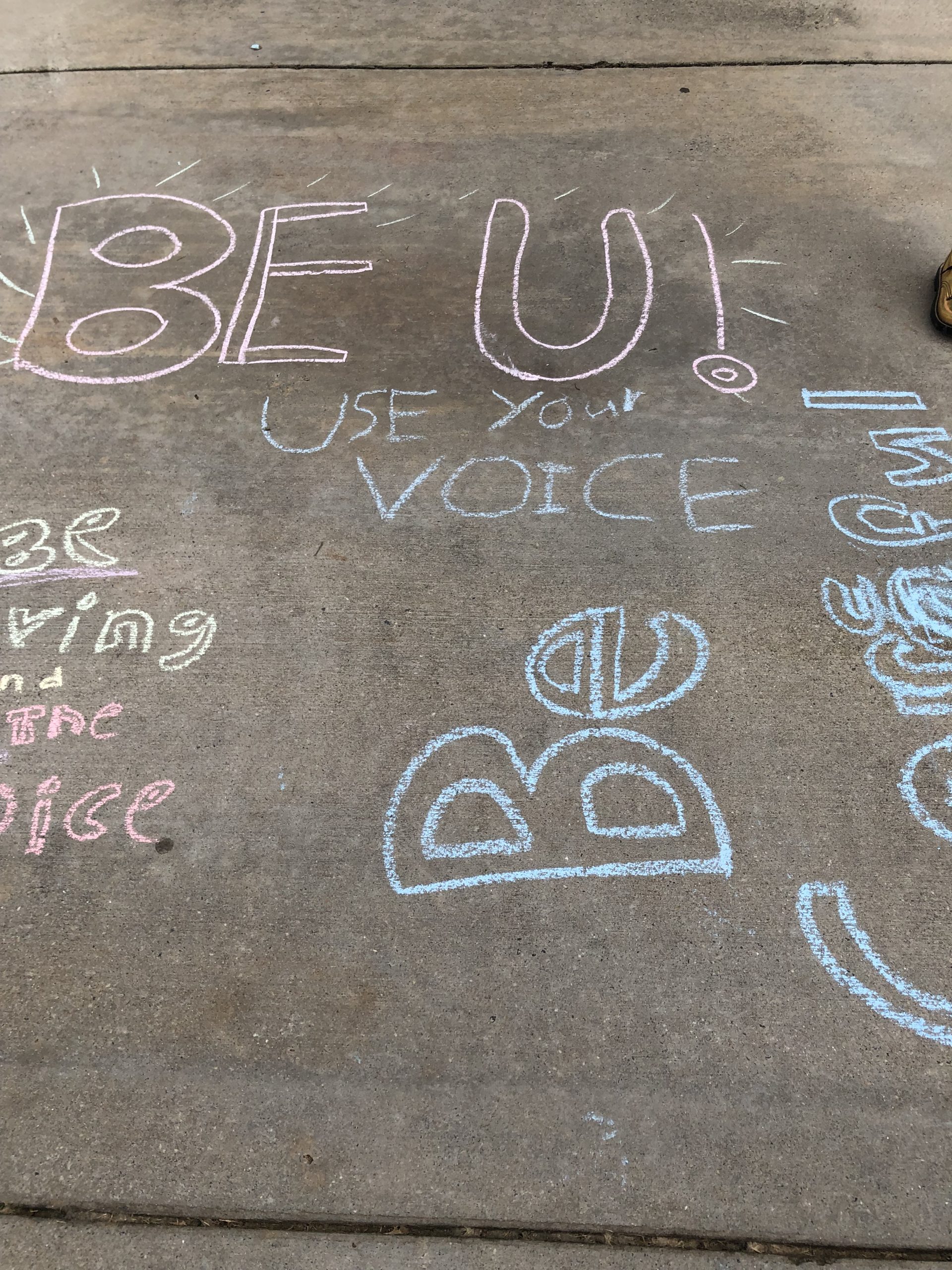 YARGO ELEMENTARY SCHOOL – CHALK EVENT