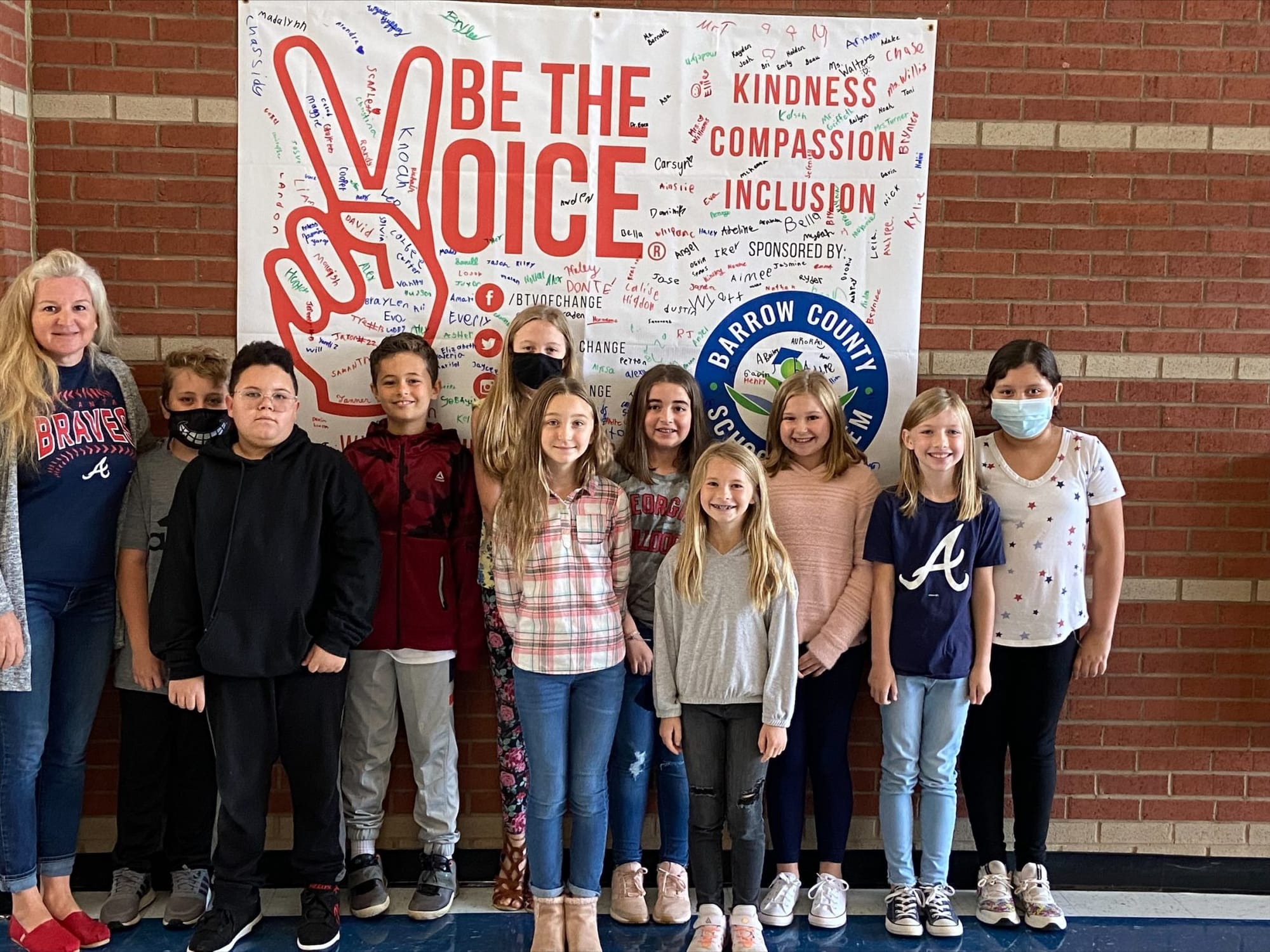 COUNTY LINE ELEMENTARY SCHOOL KICKED OFF BE THE VOICE