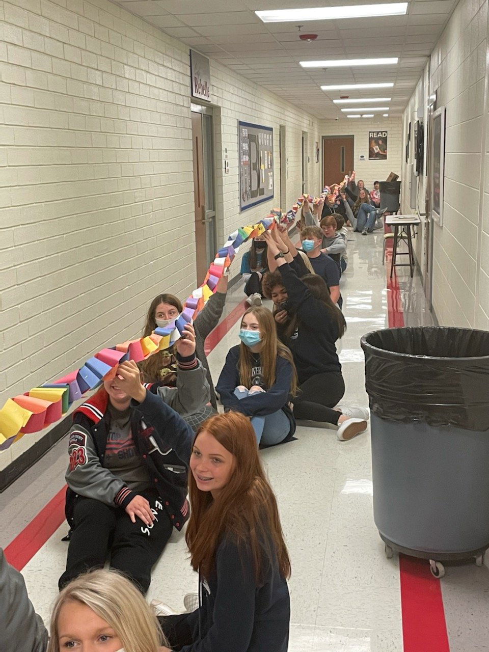 BTV PLEDGE CHAIN AT HARALSON HIGH SCHOOL