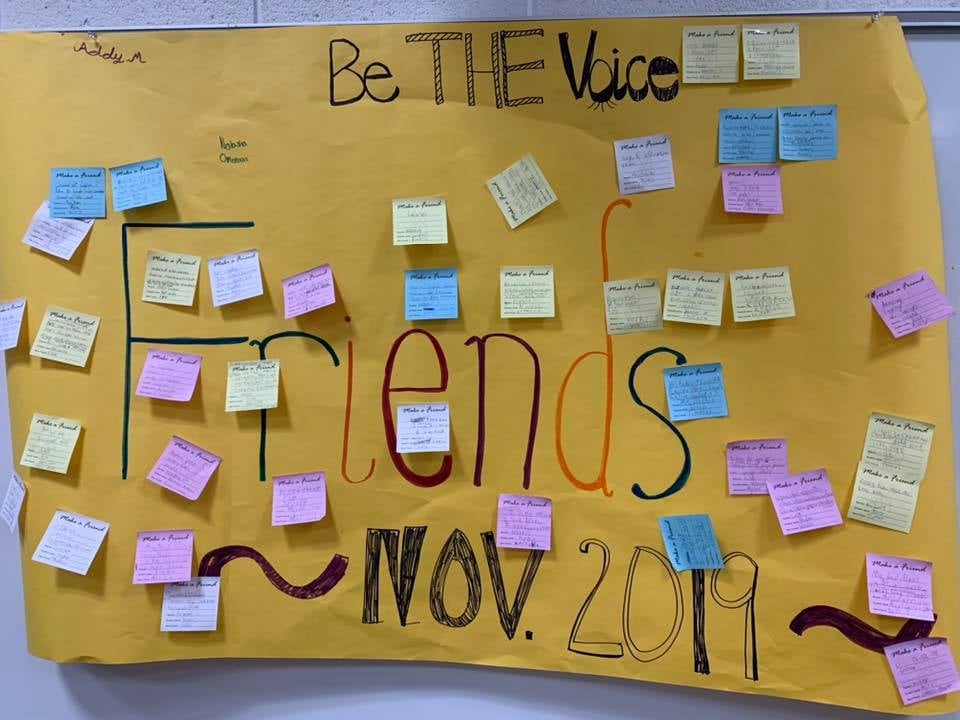 WINDER ELEMENTARY “MAKE A NEW FRIEND” CHALLENGE