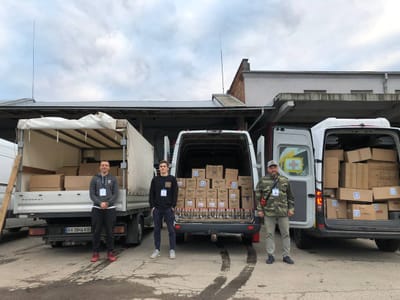 Отримали гуманітарну допомогу від Сербії.