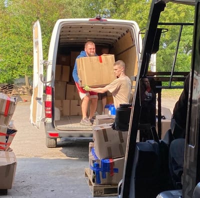 Відправили одяг, взуття та дитячі коляски/автокрісла до Тального.