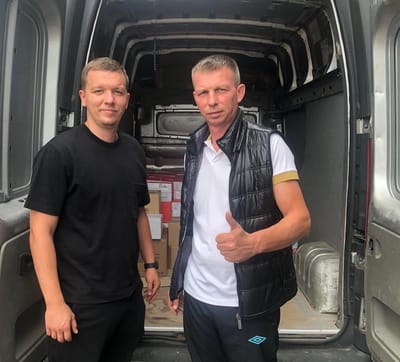 Передали гуманітарну допомогу ВПО, які перебувають у Моршині.