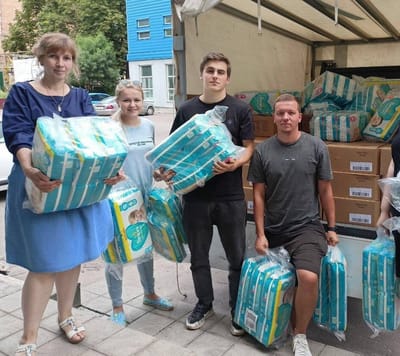 Вантаж з гуманітарною допомогою прибув до Рівного.