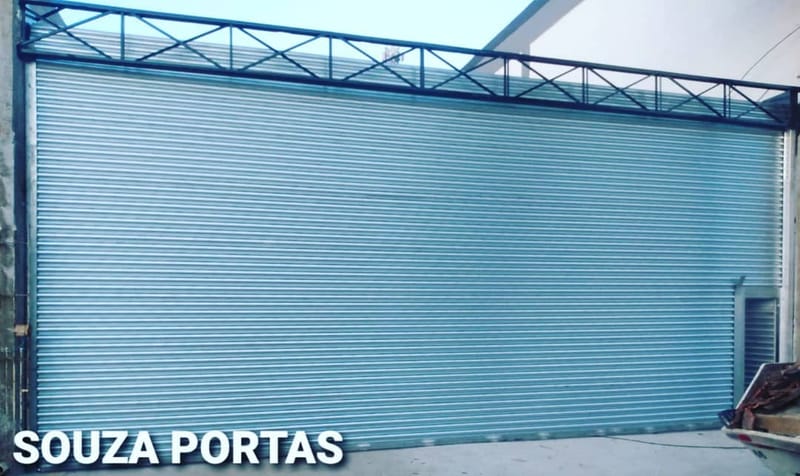 Portas de Aço de Enrolar Automáticas