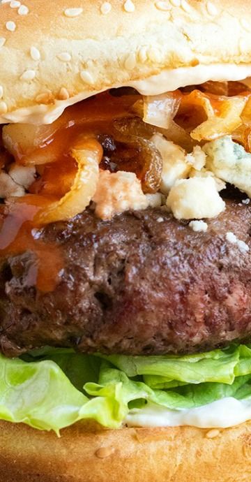 Blue Cheese Beef Burger