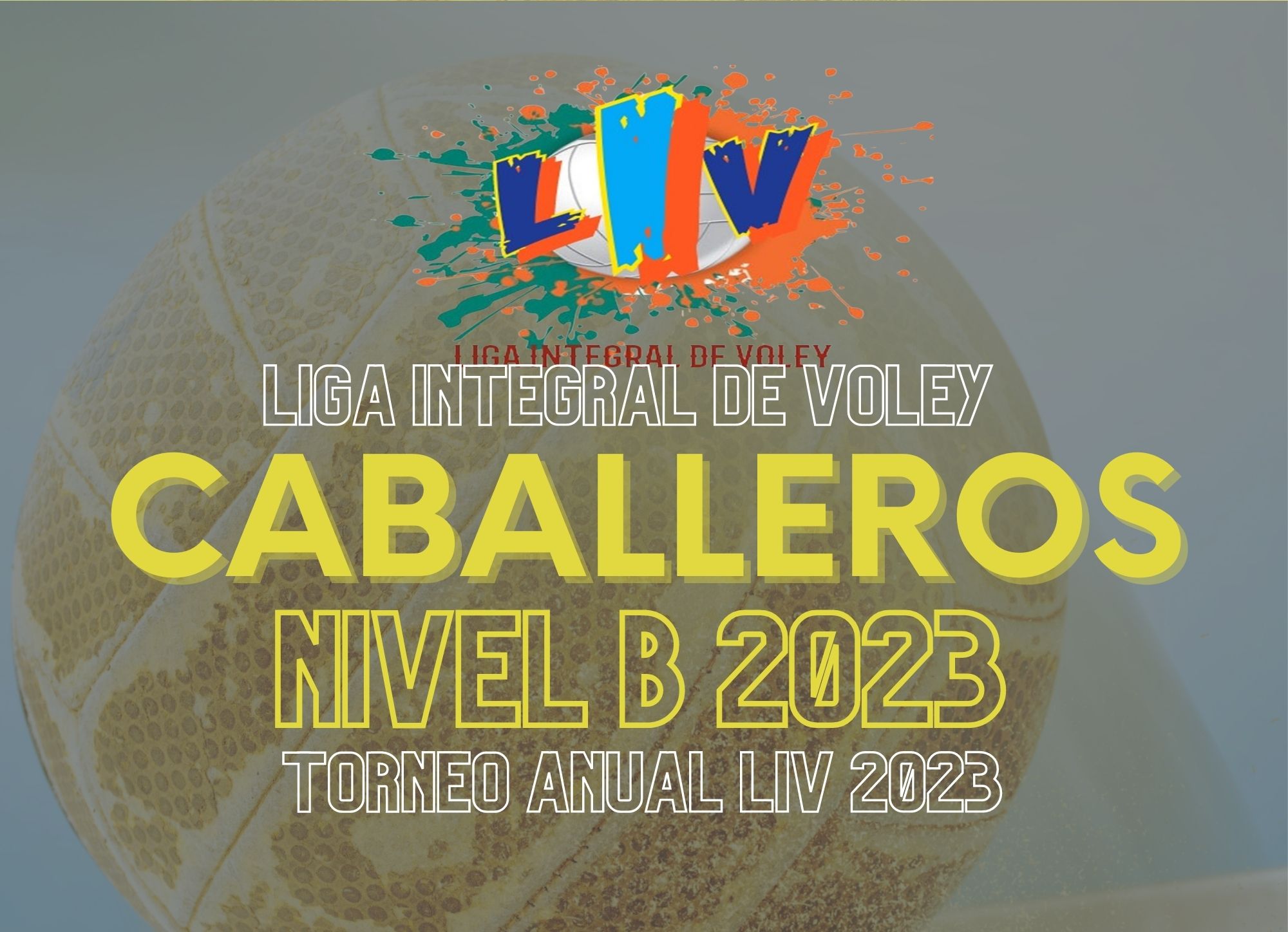 NIVEL B CABALLEROS INICIAL