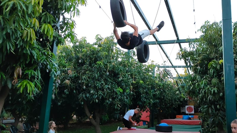 אימוני נינג'ה לילדים נוער ובוגרים