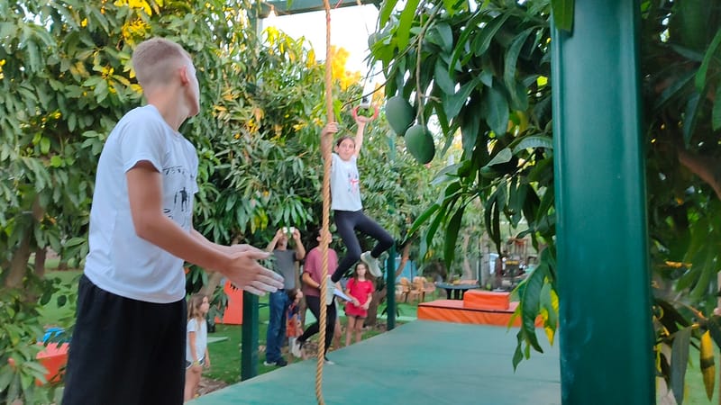 אימוני נינג'ה לילדים נוער ובוגרים