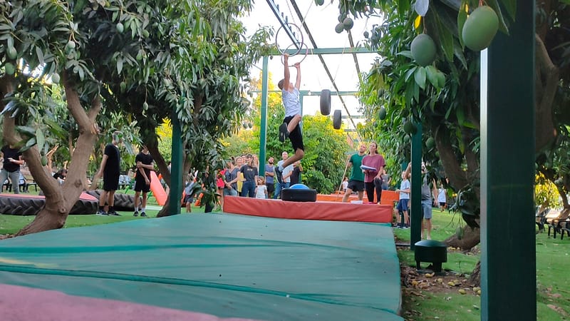 אימוני נינג'ה לילדים נוער ובוגרים