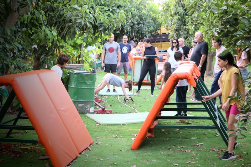 אימוני נינג'ה לילדים נוער ובוגרים