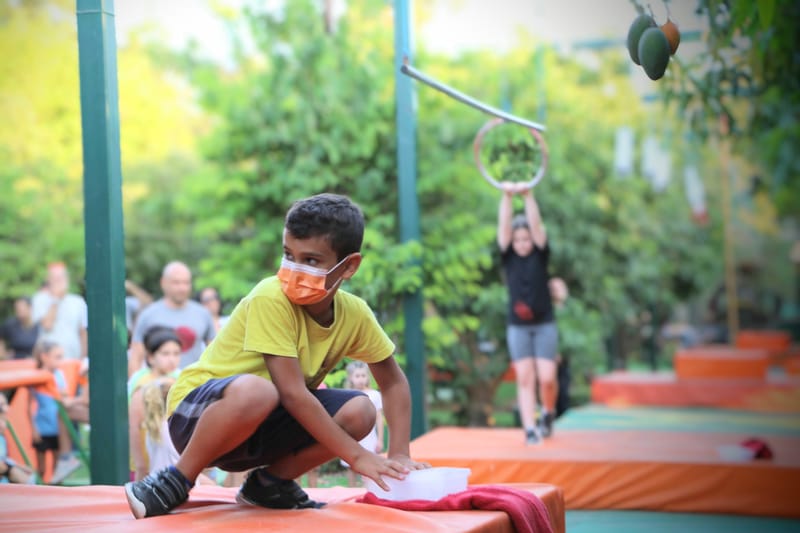 אימוני נינג'ה לילדים נוער ובוגרים