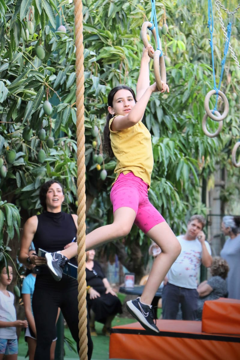 אימוני נינג'ה לילדים נוער ובוגרים