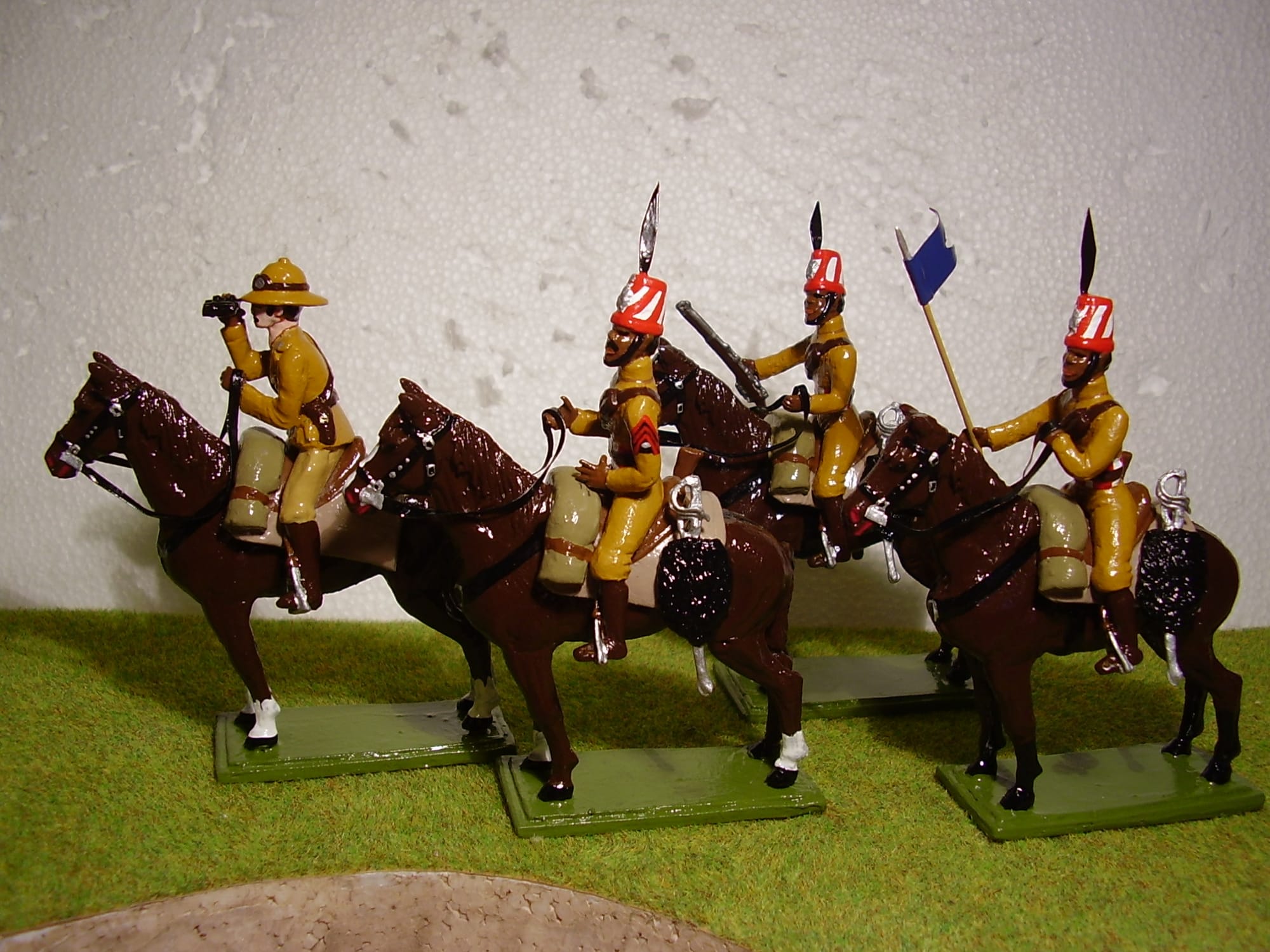 Cavalleria Coloniale italiana " Penne di falco "