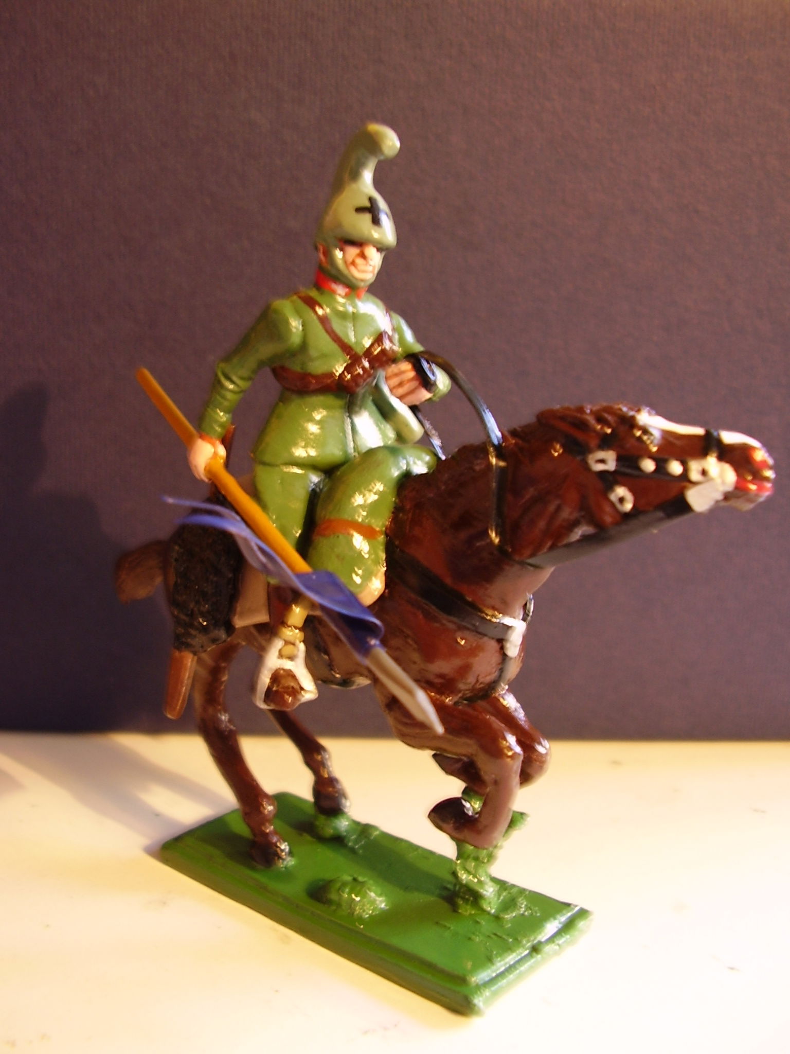 Dragone italiano alla carica 1916