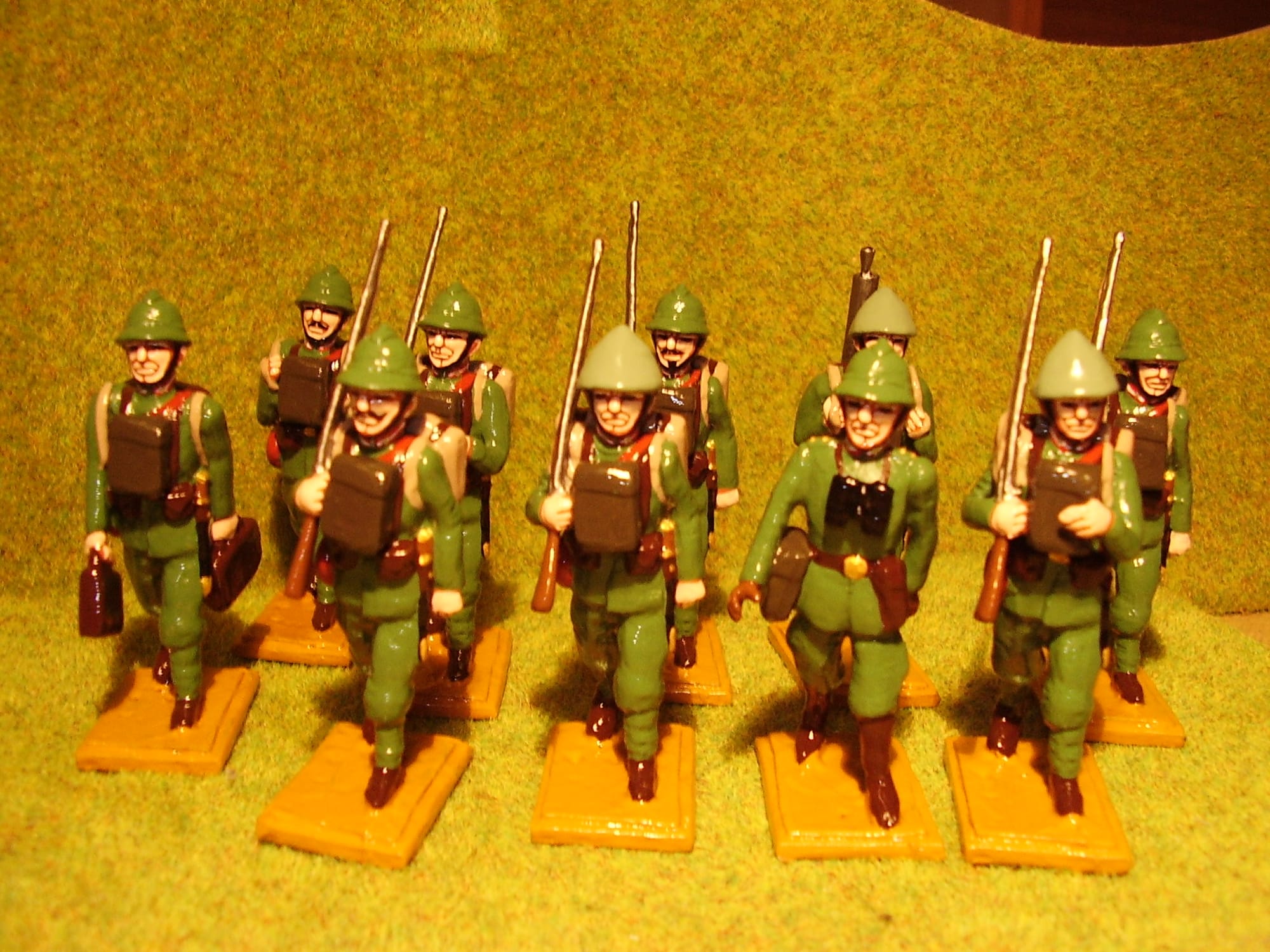 Fanteria italiana in marcia 1916