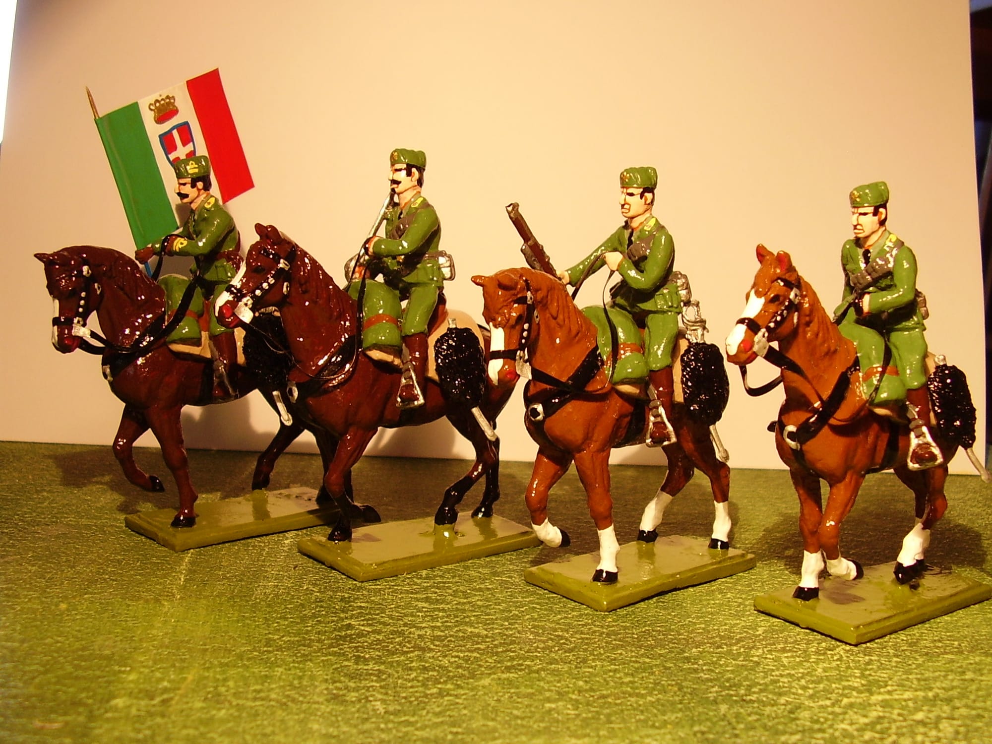 Cavalleria Italiana in bustina 1942