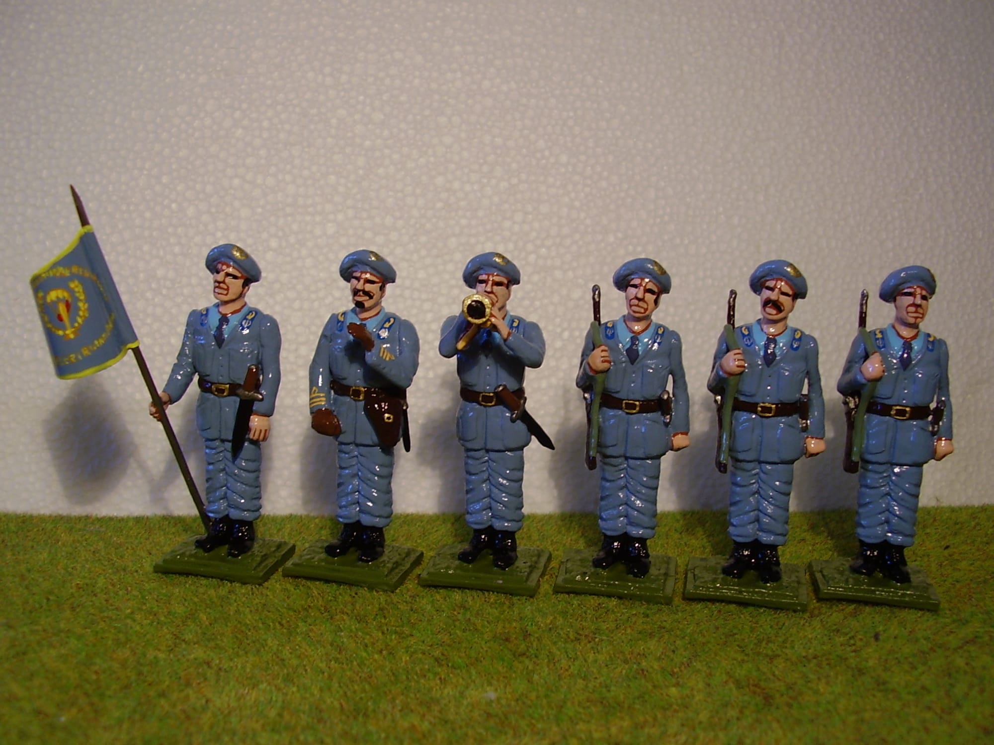 Paracadutisti con basco-Repubblica Sociale Italiana  1944