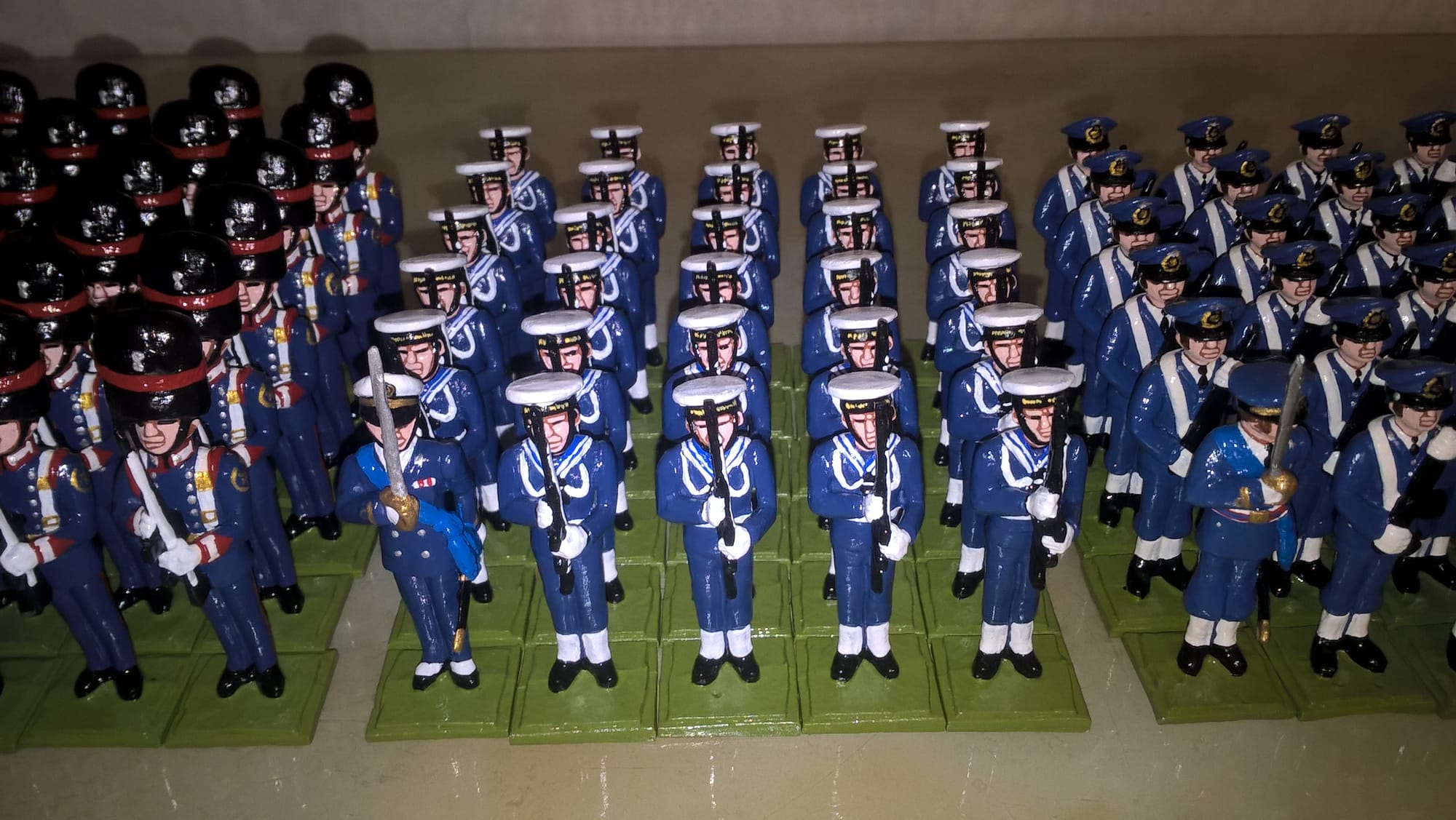 Repubblica Italiana -Marinai in uniforme invernale