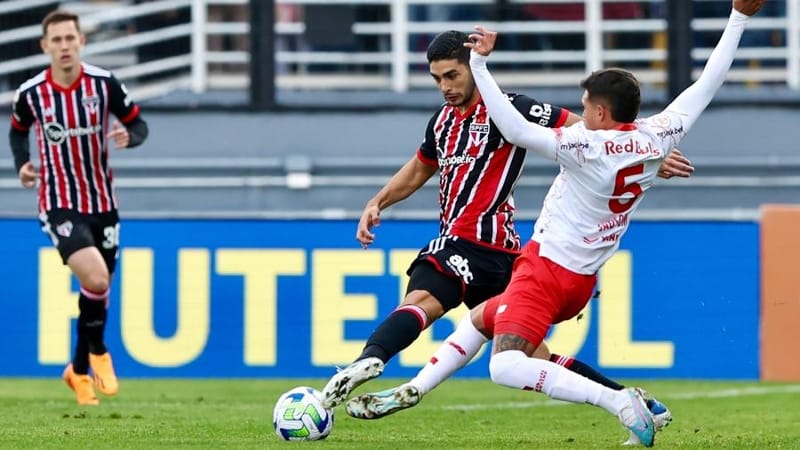 De olho no Palmeiras, reservas do São Paulo empatam sem gols com Bragantino. Veja