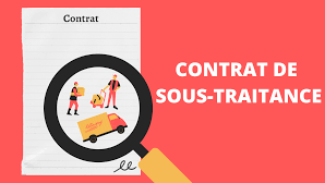 Contrat type de sous-traitance