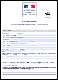 Attestation témoin Cerfa 11527*03